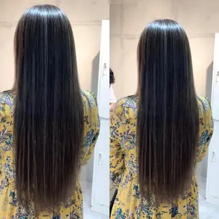 ロング カラー lafith hair leco所属・西金 徹のヘアスタイル