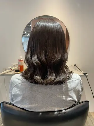 ミディアム カラー ヘアアレンジ ゆるふわガーリーst yle🩰yuukaのヘアスタイル