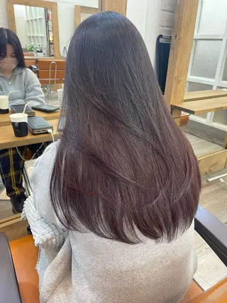 ロング カラー HIKARU副店長/ ✨️髪質改善のヘアスタイル