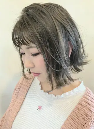 ショート カラー 【大宮】デザイナー Anne 諳 アンのヘアスタイル