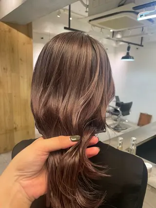 カラー とば みゆうのヘアスタイル