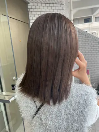 ミディアム カラー Crescere所属・小島 凜のヘアスタイル