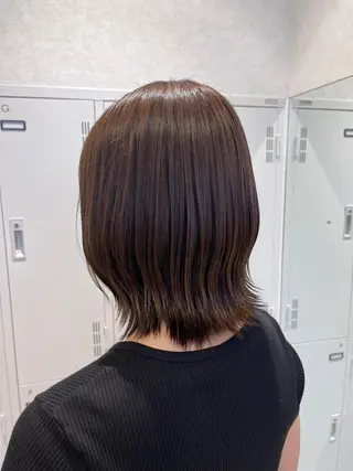 ミディアム カラー mitsuki🎀 ブリーチ/エクステのヘアスタイル