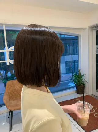 ショート 韓国レイヤー🪽 耳ツボジュエリーのヘアスタイル