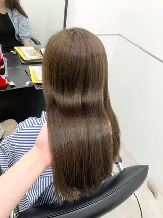 セミロング カラー 本格ヘッドスパ🌿 ×ヘア　佐藤のヘアスタイル