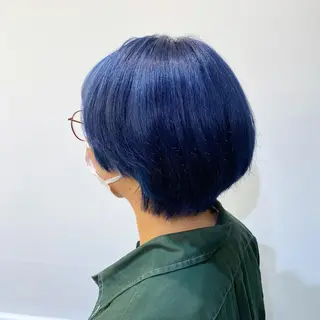 ショート カラー La fith liebe 京都駅前店所属・🌈ブリーチ特化🌈 MINATOのヘアスタイル