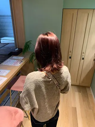 ショート カラー 縮毛矯正 髪質改善 鈴木のヘアスタイル