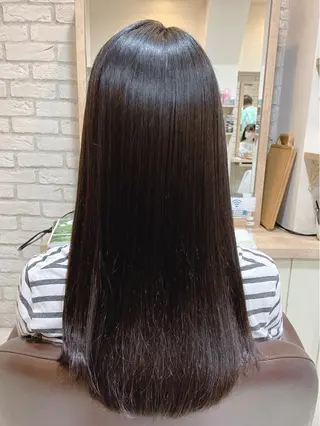 ロング 清水 有実子のヘアスタイル
