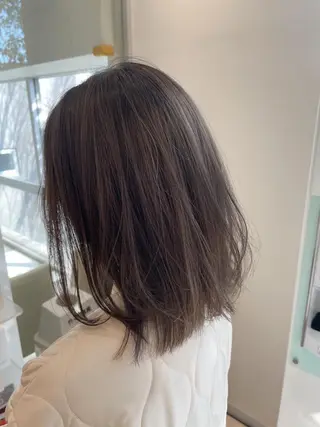 ミディアム カラー 新規限定カット無料 クーポン有り【桂口】のヘアスタイル