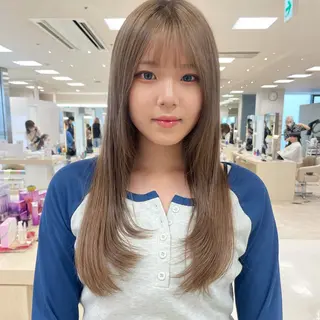 ロング カラー ヘアアレンジ 🍒KIKUCHI KANAE🍒のヘアスタイル
