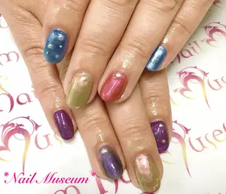 ネイル マグネットネイル💛 Hayakawaのネイルデザイン