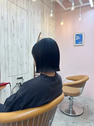 ミディアム Lond ciel所属・ボブ🇰🇷🩵/ レイヤー💎/月音のヘアスタイル