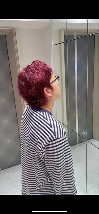 カラー 暖色カラ-ෆ˚顔周り 🎀ོ白岩亜実🎀ོのヘアスタイル