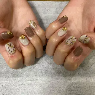 ネイル Rire_eye+beauty_nail所属・Rire_ nail_yukiのネイルデザイン