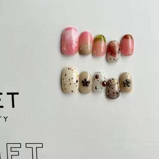 ネイル フリーランス¨̮⃝ ネイリストOKADAのネイルデザイン