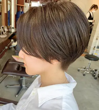 ショート 福地 礼奈のヘアスタイル