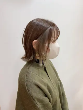 ミディアム カラー ノーブル美容室イオン高橋店所属・鈴木 純子のヘアスタイル