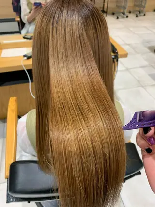 ロング カラー 名古屋/デザイン/ ブリーチ/松井亮磨のヘアスタイル