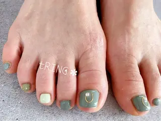 ネイル tRING* しいの木台のネイルデザイン