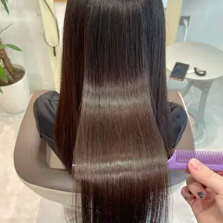 ロング これた🧸ヘアメ職人 ♡髪質改善♡カラーのヘアスタイル