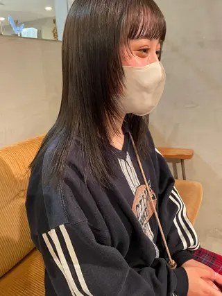 ロング 石田 まいやのヘアスタイル