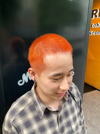 カラー メンズ YOHEI【メンズ/ パーマ/メンズ特化】のヘアスタイル