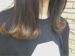 セミロング カラー CANAAN-private salon-所属・正道 佳奈のマツエク・マツパデザイン