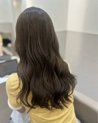 ロング カラー 韓国ヘア nanahaのヘアスタイル