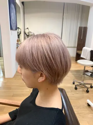 ショート カラー ✂︎ wakano shinpei✂︎のヘアスタイル