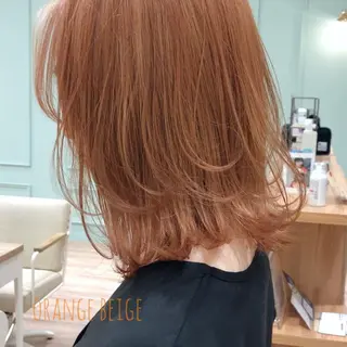 ミディアム ケアブリーチ 坪井佑樹のヘアスタイル