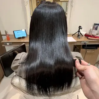 ロング カラー 横山 直輝のヘアスタイル