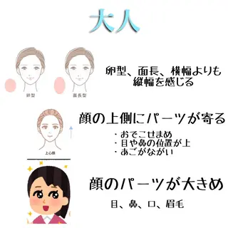 パーソナルカラー骨格 顔タイプ 小幡のその他イメージ