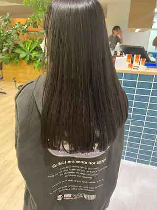 ロング 田中 愛梨のヘアスタイル