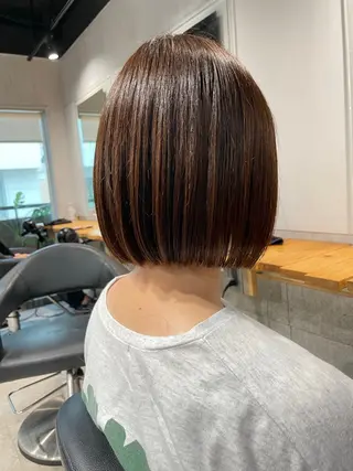 ショート カラー 🦋ハイトーンボブ ショート🦋トシキのヘアスタイル