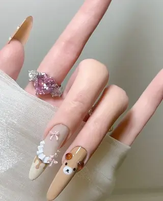 ネイル 長さだし専門 ありさのネイルデザイン