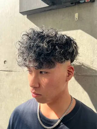 パーマ メンズ nico TOKYO Logic店所属・渋谷/メンズ 特化/MIZUKIのヘアスタイル