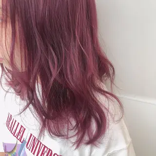 ロング カラー 似合わせ.ﾍｱｾｯﾄ 得意🌹井上美沙のヘアスタイル