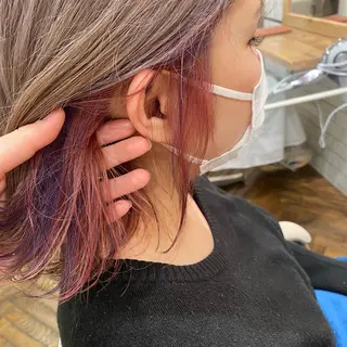 ミディアム Minami .のヘアスタイル