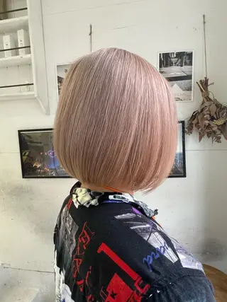 ショート カラー 篠崎 佑季のヘアスタイル