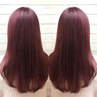 ロング カラー 韓国ヘア🤍髪質改善 🇰🇷AKANEのヘアスタイル