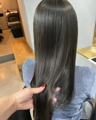 ロング カラー akane/ボブ /オリーブ/ブラウンのヘアスタイル