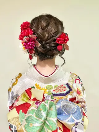 ヘアアレンジ ノーブル美容室イオン高橋店所属・鈴木 純子のヘアスタイル