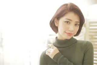ショート カラー パーマ エイト ウメダのヘアスタイル