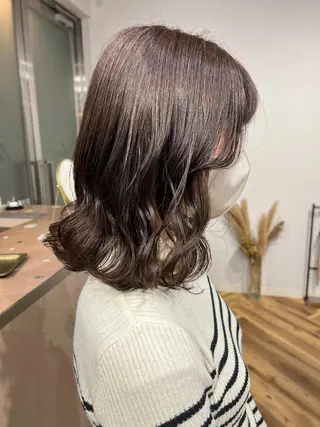 セミロング カラー Ayaka🩰🎀 ガーリー/暖色♡のヘアスタイル