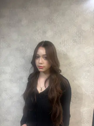 カラー 外国人風カラー ×19歳美容師ルイヤのヘアスタイル