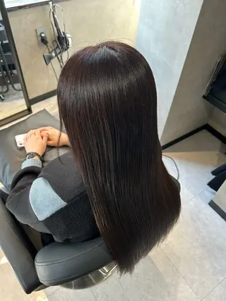 ロング カラー 《.Xian》ホソミ /透明感カラー/艶髪のヘアスタイル