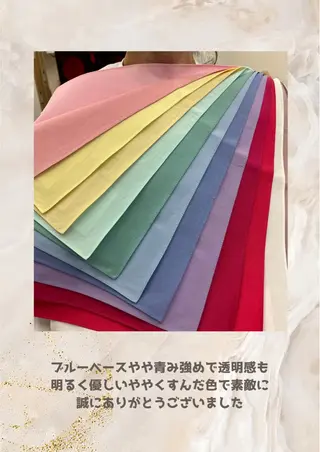 パーソナルカラー診断 自由が丘💐ブルームのその他イメージ