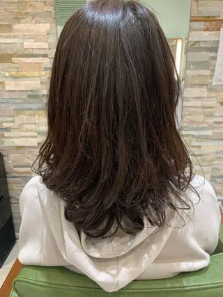 ミディアム パーマ 高橋友里亜 /フリーランスのヘアスタイル