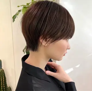 ショート 原田 彩希のヘアスタイル