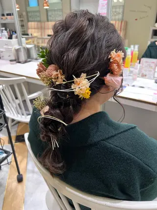 ヘアアレンジ ikoi yukaのヘアスタイル